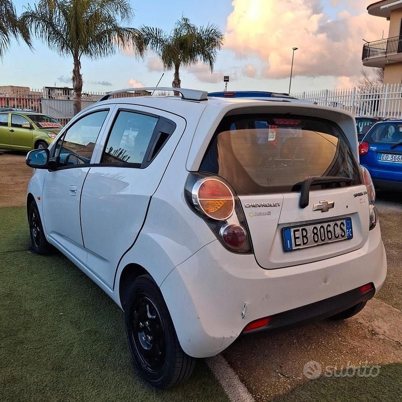 Usata Chevrolet Spark 2011 Bianco Utilitaria