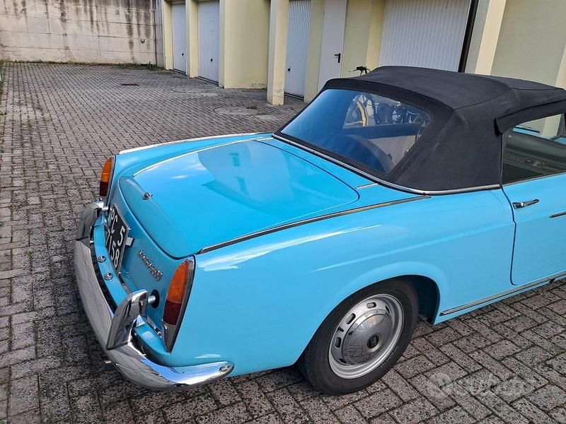 Usata Fiat 1500 1960 Blu Cabrio