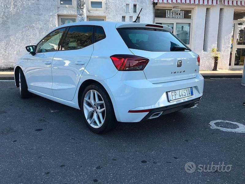 Usata Seat Ibiza FR 95 CV (69 kW) 2018 Bianco Berlina