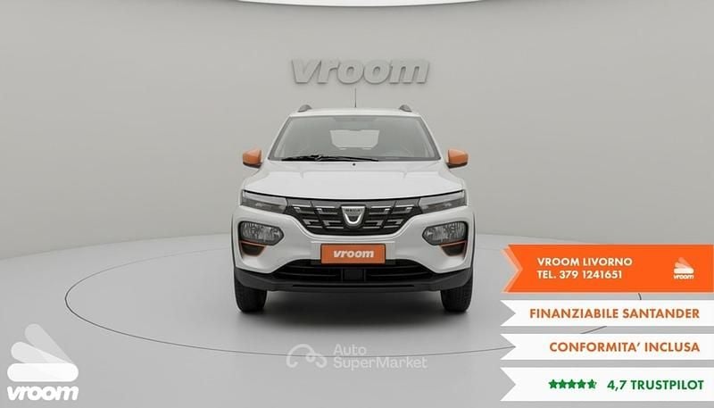 Usata Dacia Spring Comfort Plus 33 kW (45 CV) 2021 Grigio Utilitaria