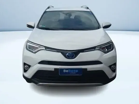 Usata Toyota RAV4 Hybrid Style 197 CV (144 kW) 2016 Bianco SUV