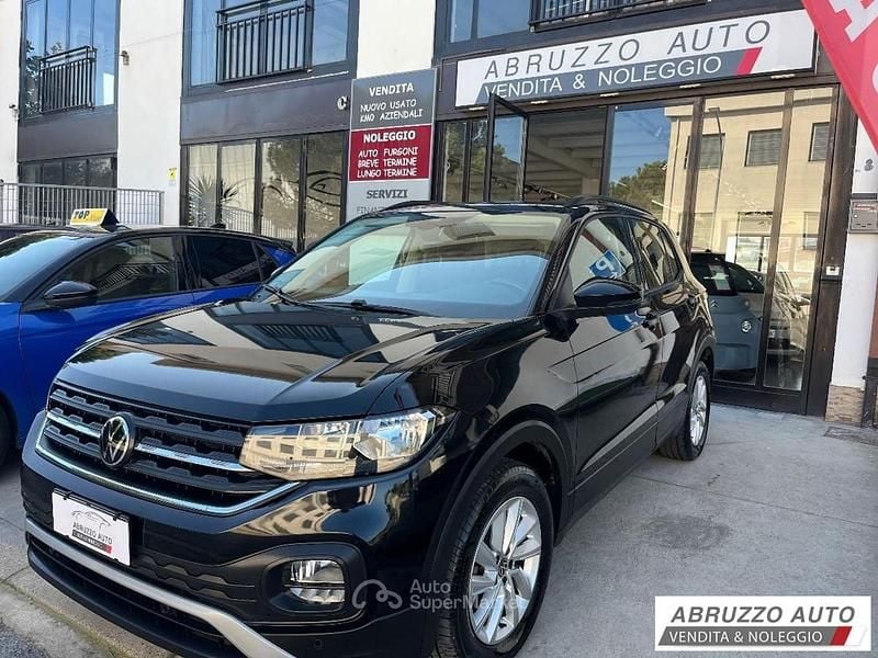 Usata VW T-Cross Style 95 CV (69 kW) 2021 Nero SUV