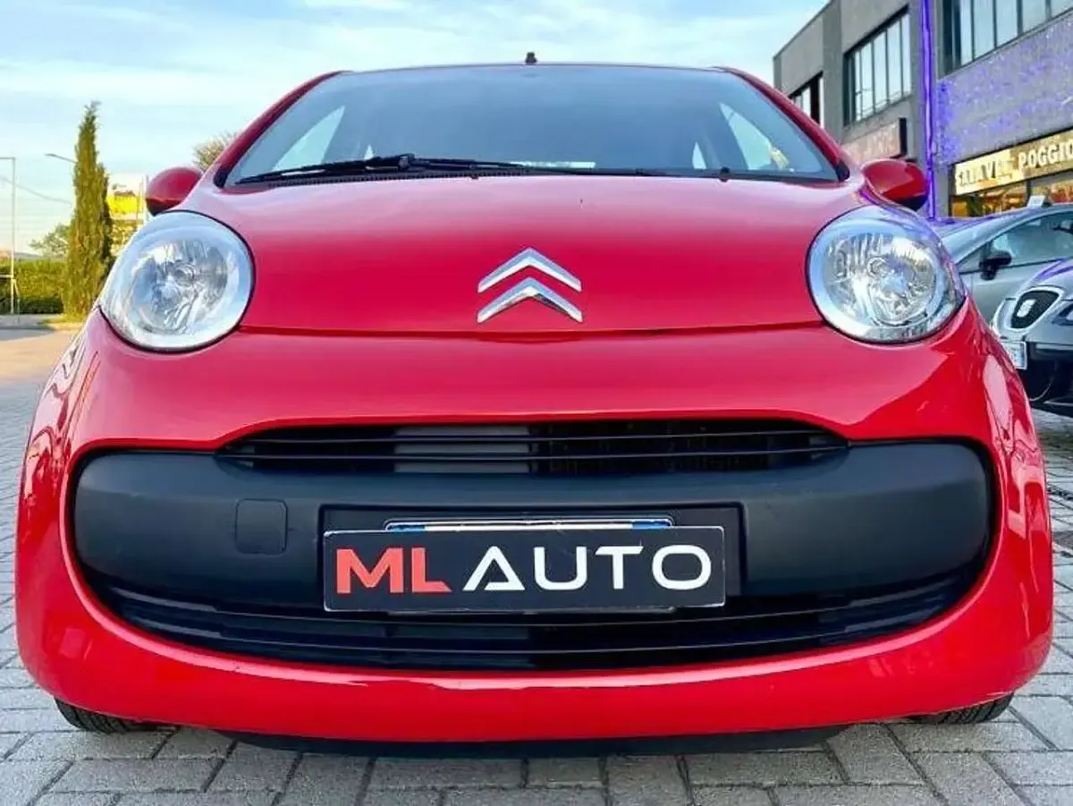 Usata Citroën C1 68 CV (50 kW) 2007 Rosso Utilitaria