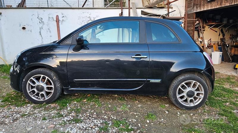 Usata Fiat 500 69 CV (50 kW) 2010 Nero Utilitaria