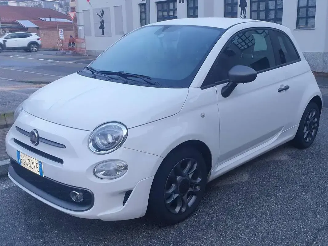 Usata Fiat 500 S 69 CV (50 kW) 2018 Bianco Utilitaria