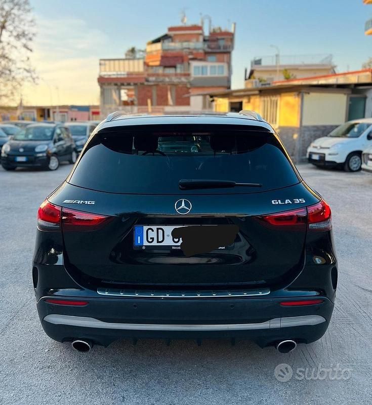 Usata Mercedes GLA35 AMG Premium 306 CV (225 kW) 2020 Nero SUV