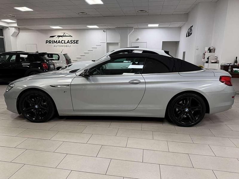 Usata BMW 640 Cabriolet 313 CV (230 kW) 2015 Grigio Cabrio