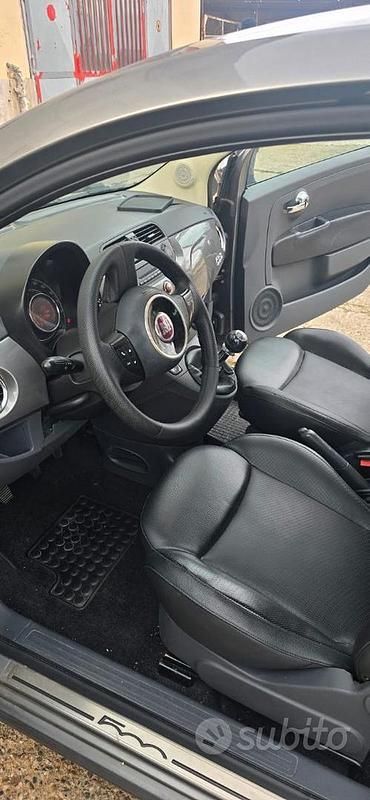 Usata Fiat 500 75 CV (55 kW) 2011 Grigio Berlina