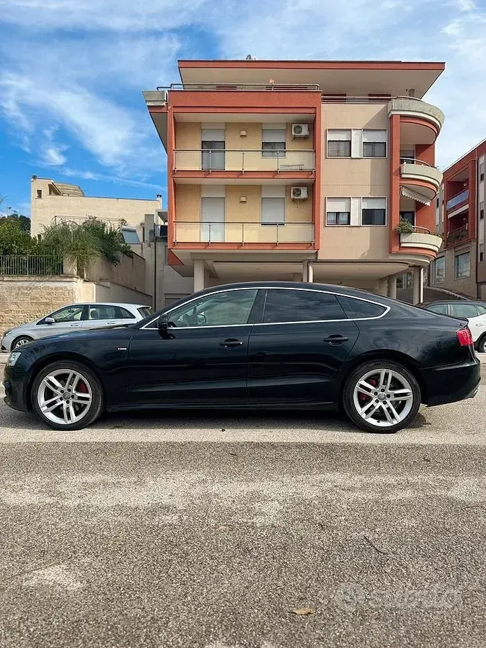 Usata Audi A5 S-Line 211 CV (155 kW) 2012 Nero Coupé