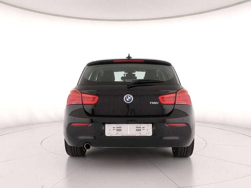 Usata BMW 118 136 CV (100 kW) 2018 Nero Utilitaria