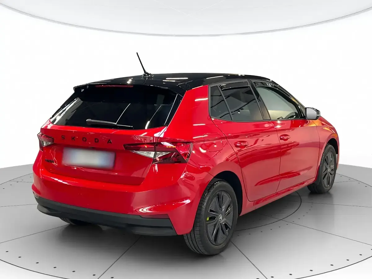 Usata Skoda Fabia Monte Carlo 115 CV (84 kW) 2025 Rosso Utilitaria