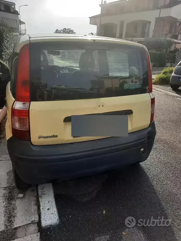 Usata Fiat Panda 54 CV (39 kW) 2009 Giallo Utilitaria