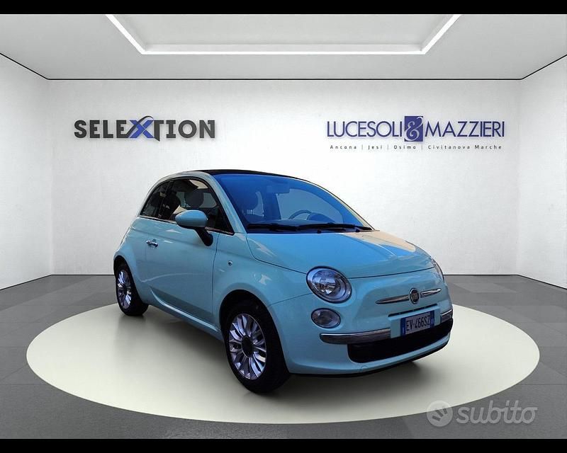 Usata Fiat 500 Lounge 2014 Verde Cabrio