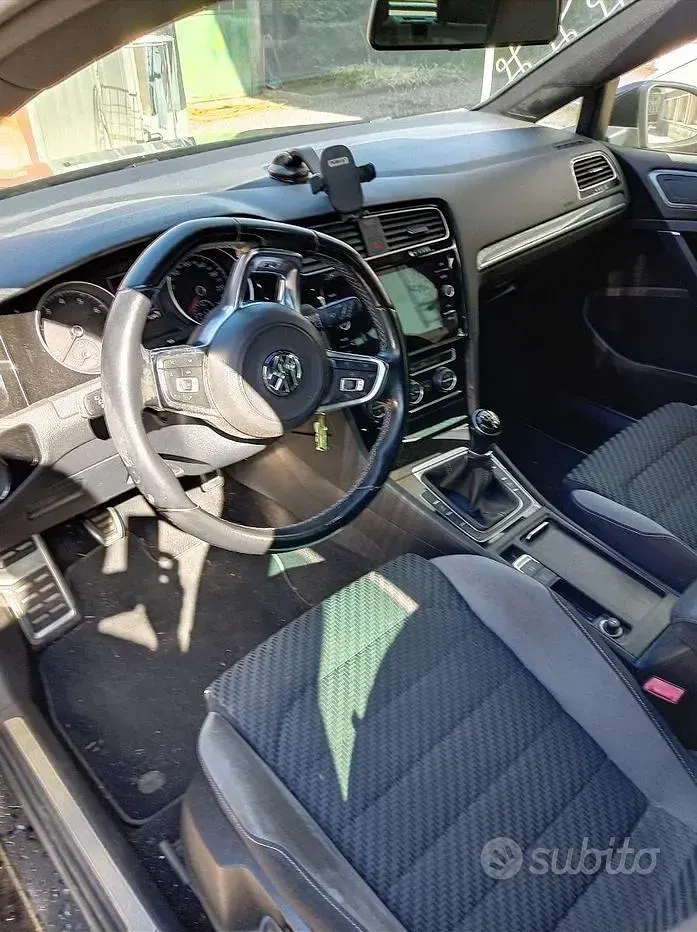 Usata VW Golf VII 150 CV (110 kW) 2019 Nero Berlina