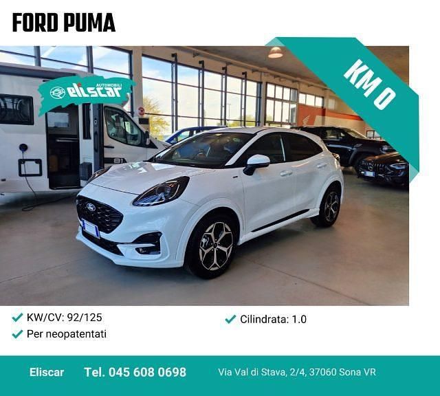 Bianco Nuova 2025 Ford Puma ST-Line SUV | 21.900 € (Buon prezzo) - Immagine 1/4
