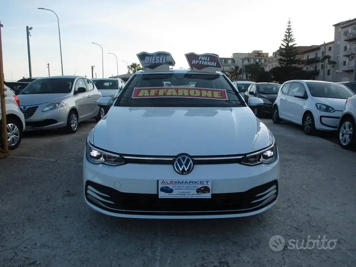 Second-hand VW Golf VII 116 CP (85 kW) 2020 Alb Berlinǎ