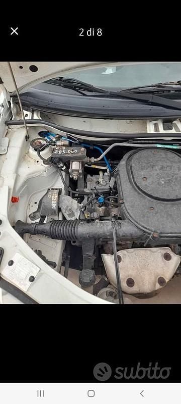 Brugt Fiat Punto 80 HK (58 kW) 2006 Hvid Hatchback