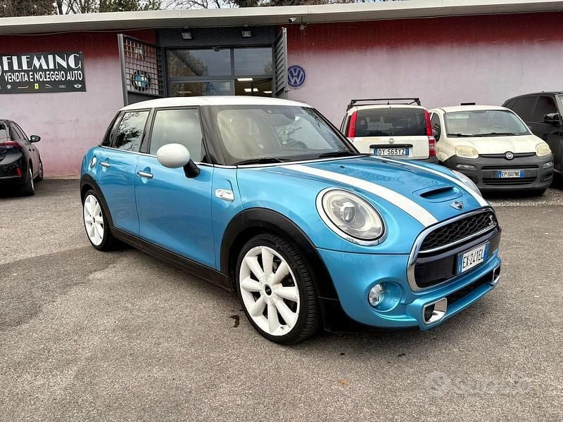 Usata Mini Cooper S 192 CV (141 kW) 2014 Blu Utilitaria