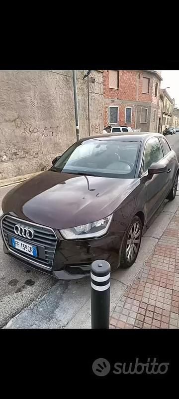 Usata Audi A1 90 CV (66 kW) 2016 Marrone Utilitaria