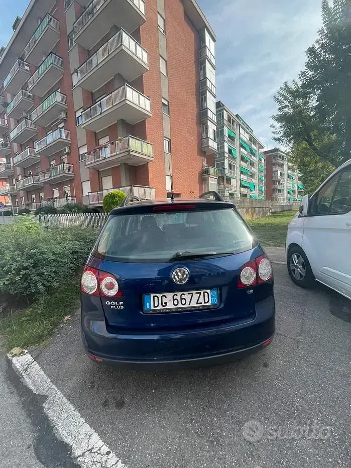 Usata VW Golf Plus Cross 2007 Blu Berlina