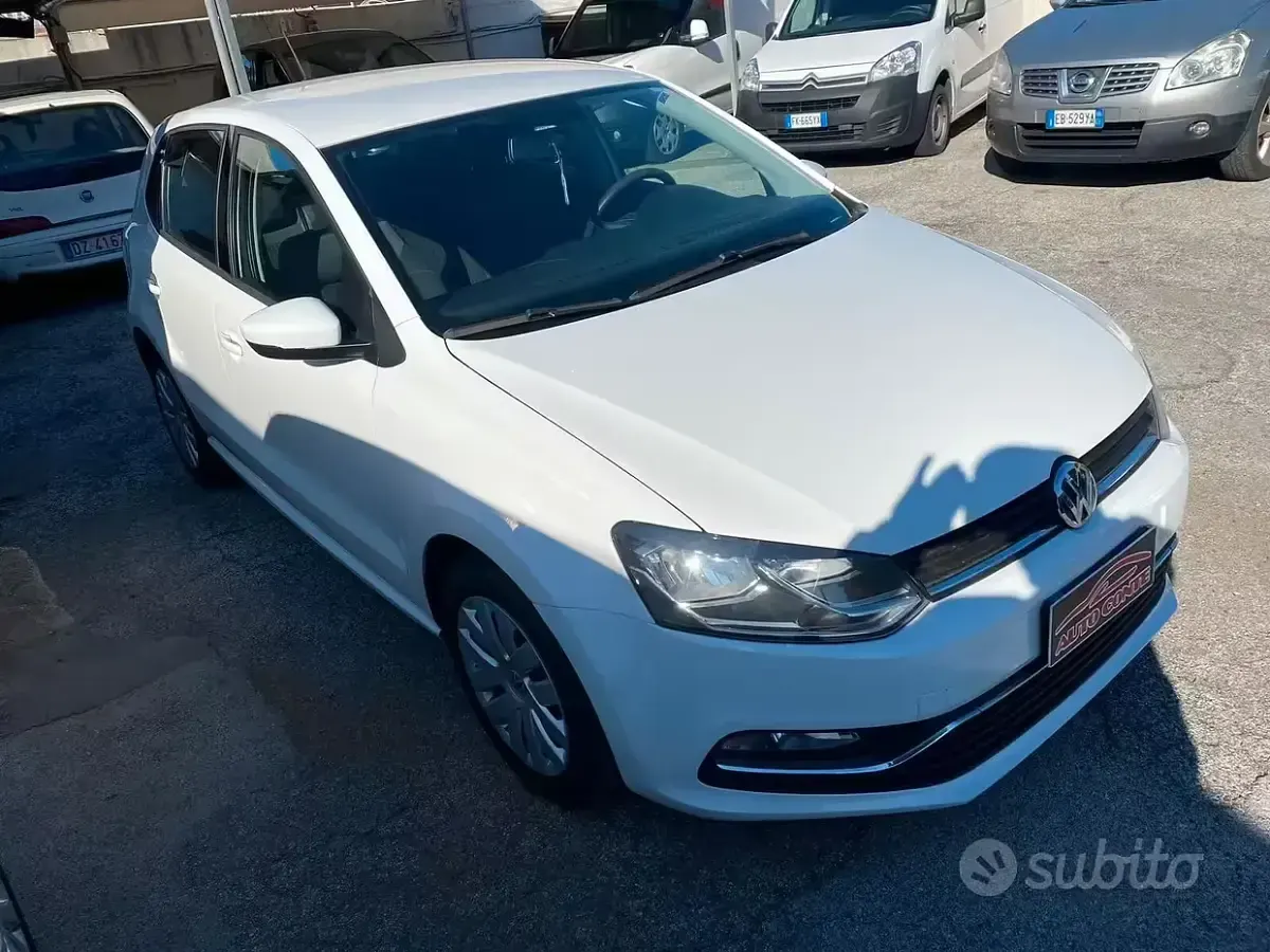 Usata VW Polo Trendline 75 CV (55 kW) 2014 Bianco Berlina