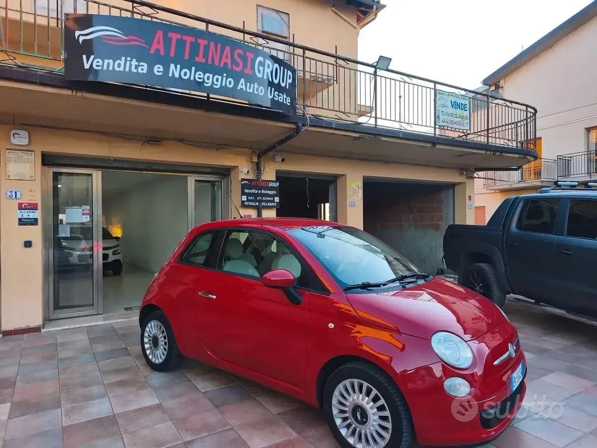 Usata Fiat 500 Pop 69 CV (50 kW) 2011 Rosso Berlina