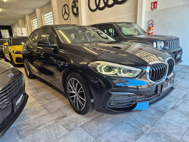 Usata BMW 116 Advantage 109 CV (80 kW) 2023 Nero Utilitaria