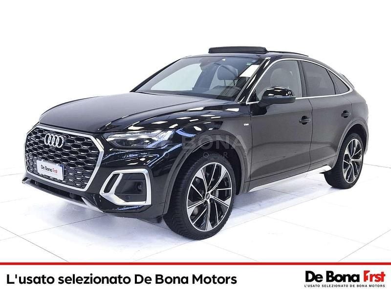 Usata Audi Q5 Sportback S-line plus 286 CV (210 kW) 2022 Nero SUV
