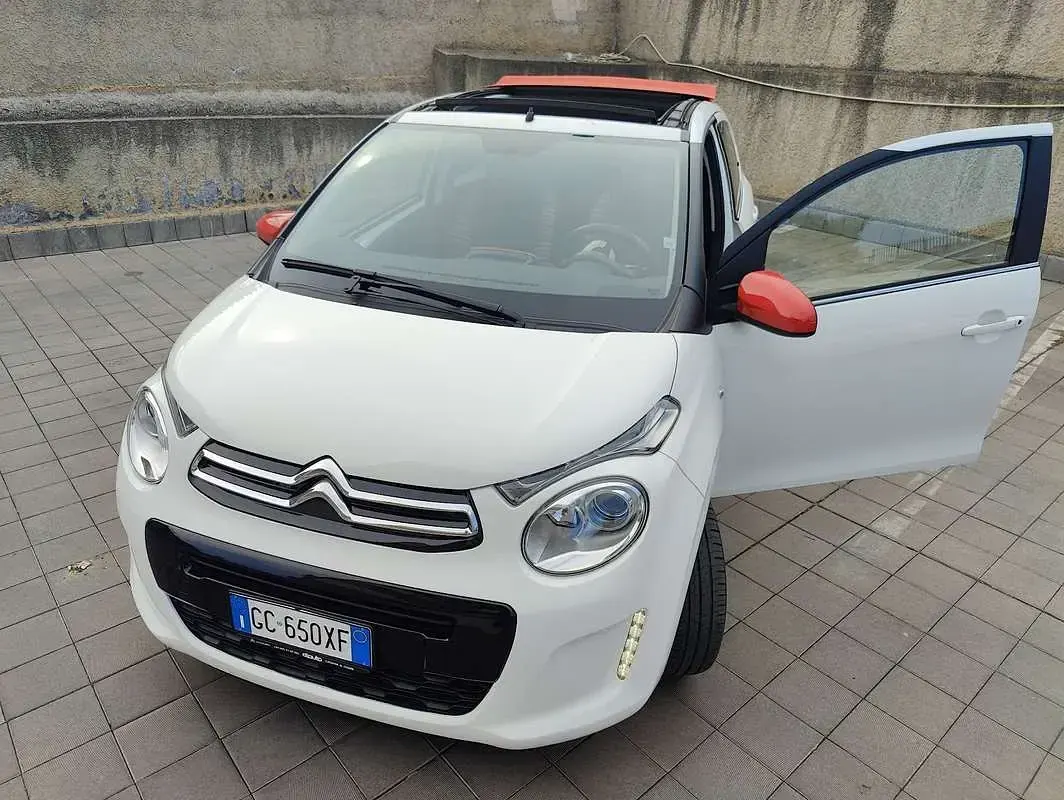 Usata Citroën C1 Shine 72 CV (52 kW) 2021 Bianco Utilitaria