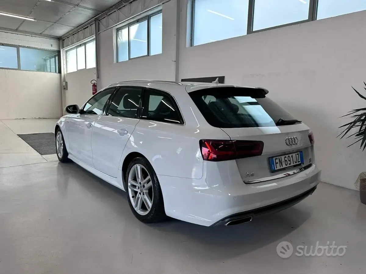 Usata Audi A6 S-Line 190 CV (139 kW) 2018 Bianco Station wagon
