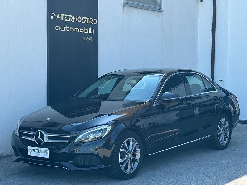 Usata Mercedes C220 170 CV (125 kW) 2017 Nero Berlina