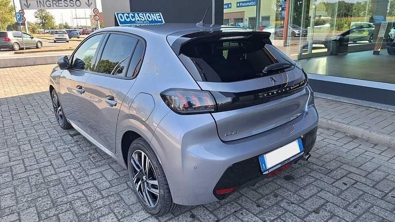 Usata Peugeot 208 Allure 101 CV (74 kW) 2021 Grigio artense Utilitaria