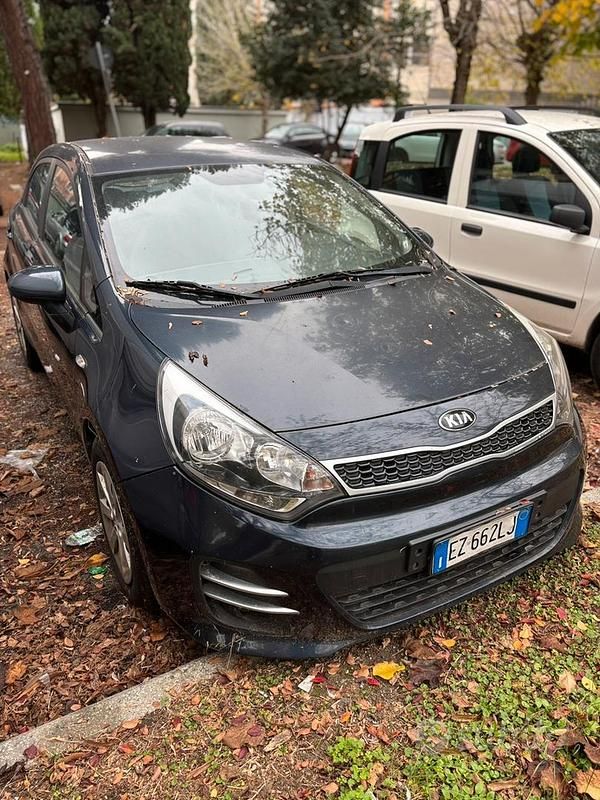 Usata Kia Rio 2015 Blu Berlina