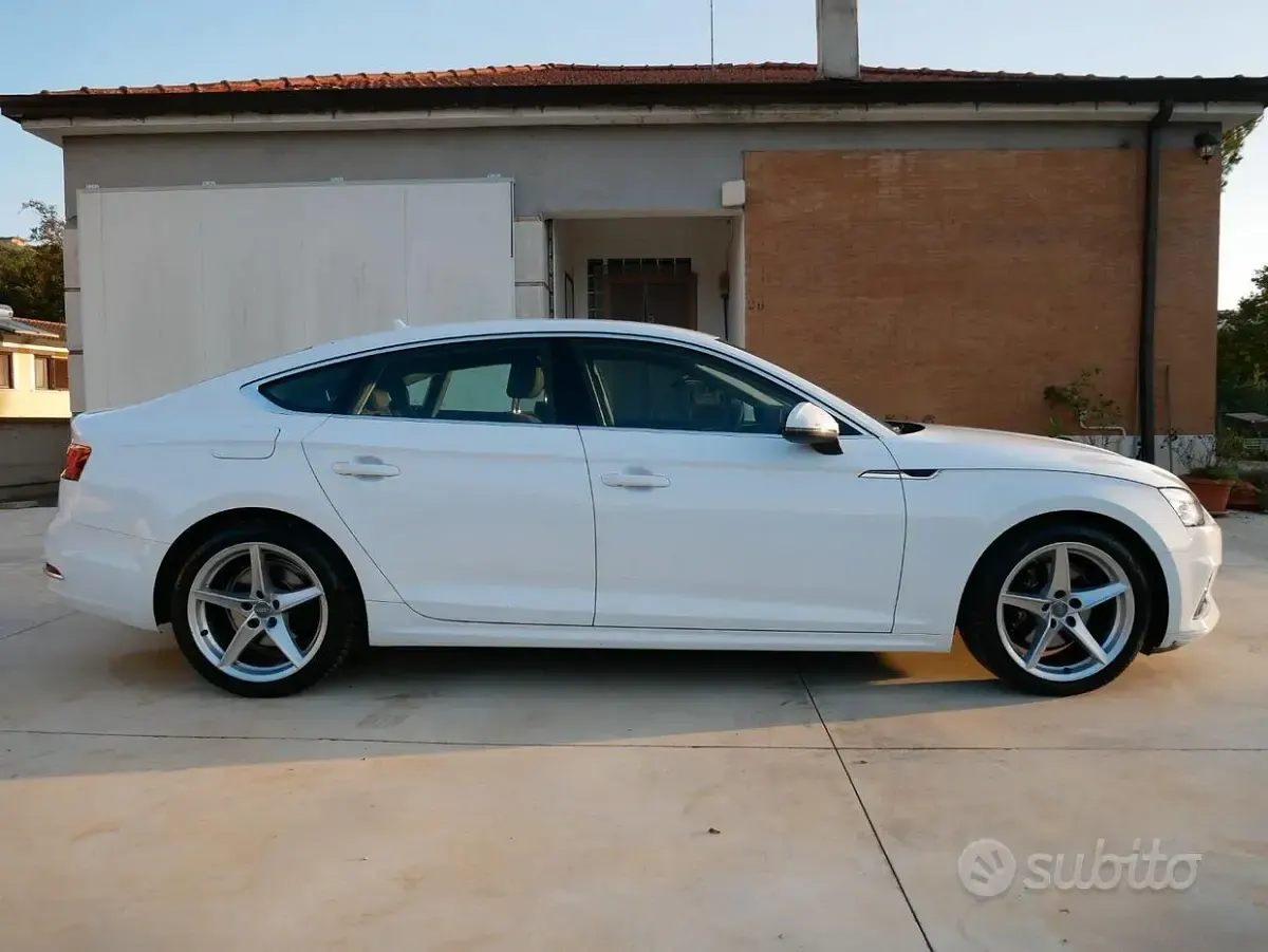 Usata Audi A5 Sportback 190 CV (139 kW) 2017 Bianco Utilitaria