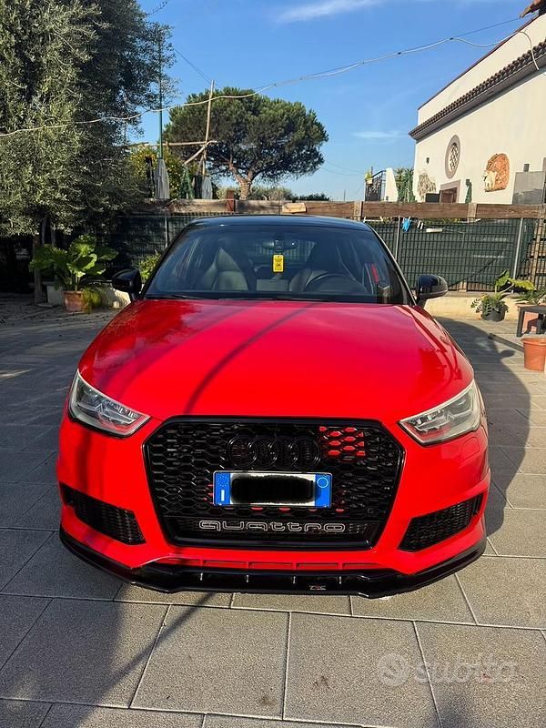 Usata Audi S1 Exclusive 231 CV (169 kW) 2014 Rosso Utilitaria