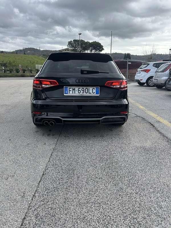 Usata Audi A3 Ambiente 184 CV (135 kW) 2017 Nero Berlina
