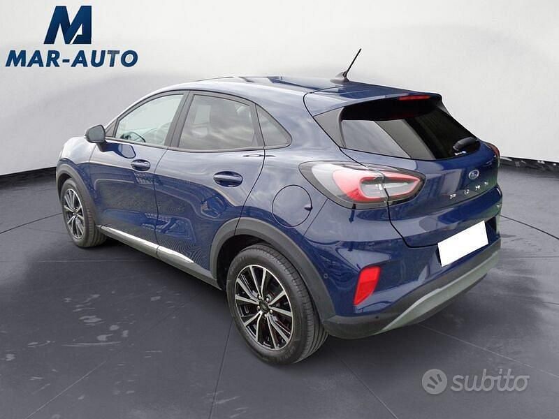 Usata Ford Puma Titanium 125 CV (91 kW) 2022 Blu/azzurro SUV