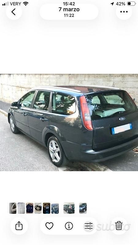 Usata Ford Focus 90 CV (66 kW) 2006 Grigio Station wagon