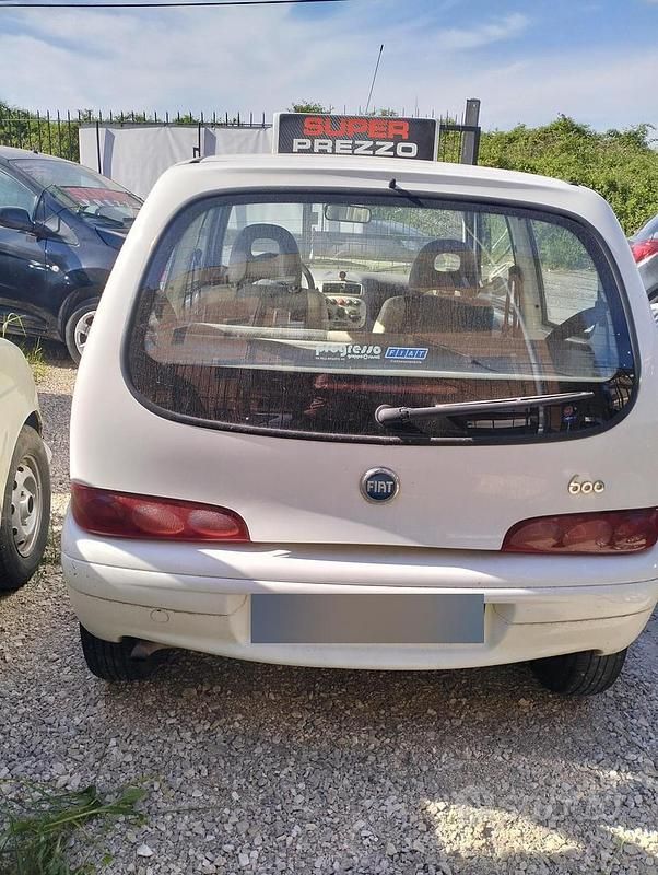 Käytetty Fiat 600 54 HP (39 kW) 2007 Valkoinen Viistoperä