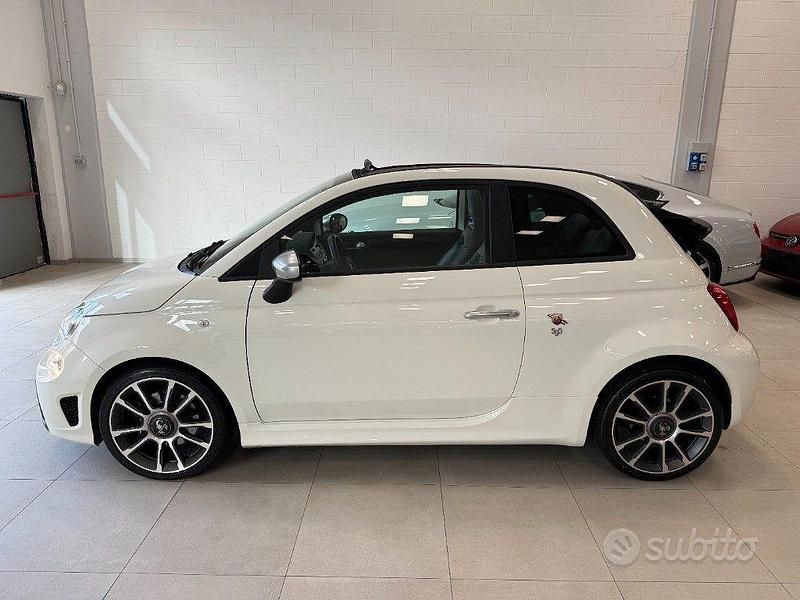 Usata Abarth 595C Turismo 165 CV (121 kW) 2017 Bianco Cabrio