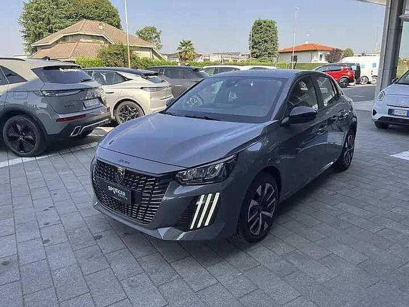 Nuova Peugeot e-208 Active 56 kW (77 CV) 2025 Grigio Utilitaria