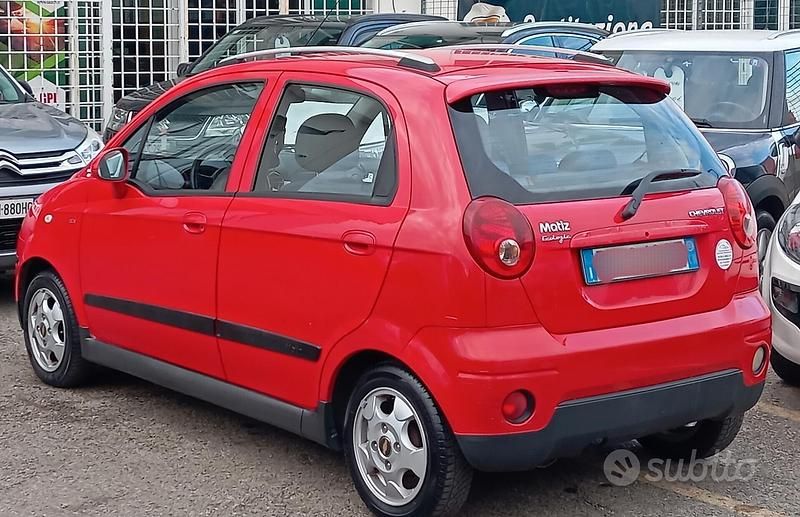 Usata Chevrolet Matiz 67 CV (49 kW) 2008 Rosso Utilitaria