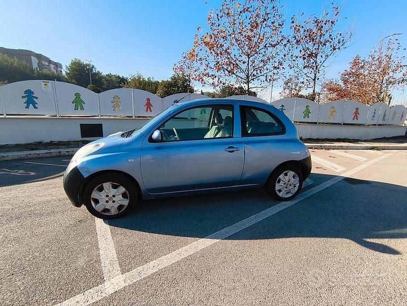 Usata Nissan Micra Visia 80 CV (58 kW) 2004 Blu Utilitaria
