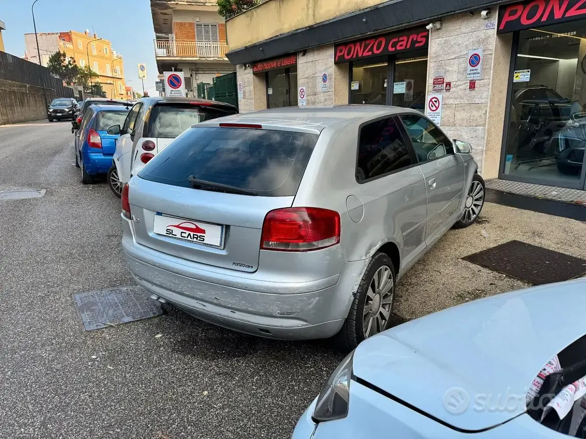 Usata Audi A3 Ambition 150 CV (110 kW) 2004 Grigio Utilitaria