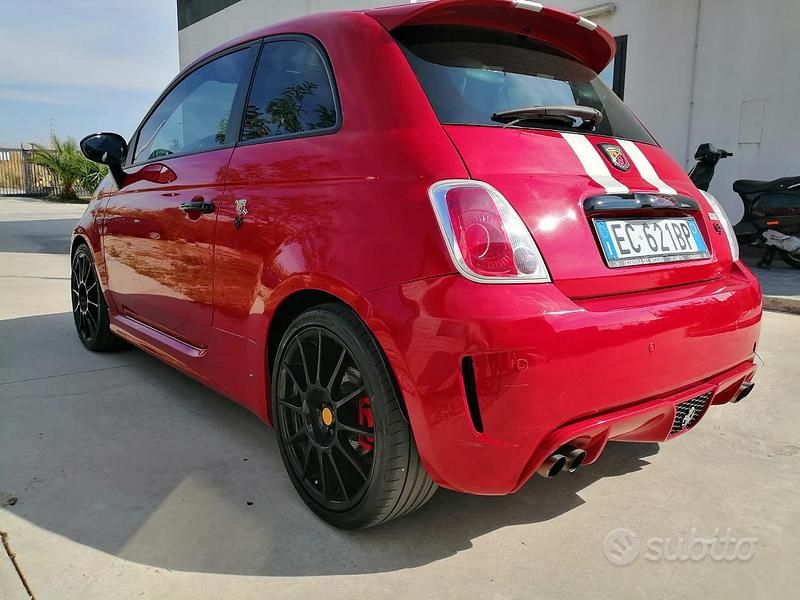 Usata Abarth 595 160 CV (117 kW) 2010 Rosso Coupé