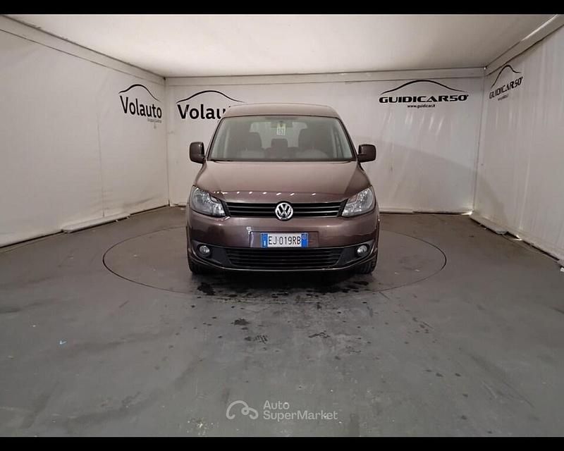 Usata VW Caddy Trendline 109 CV (80 kW) 2011 Marrone Monovolume