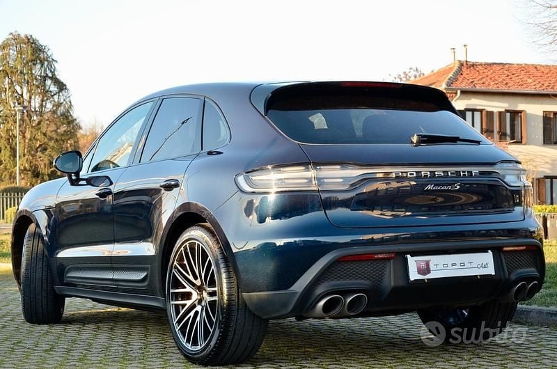 Usata Porsche Macan Sport 381 CV (280 kW) 2023 Blu SUV