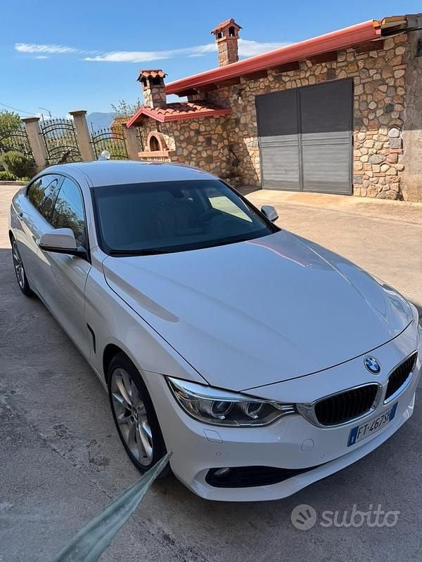 Usata BMW 420 190 CV (139 kW) 2015 Bianco Coupé