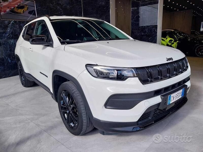 Usata Jeep Compass Night Eagle 131 CV (96 kW) 2023 Bianco SUV