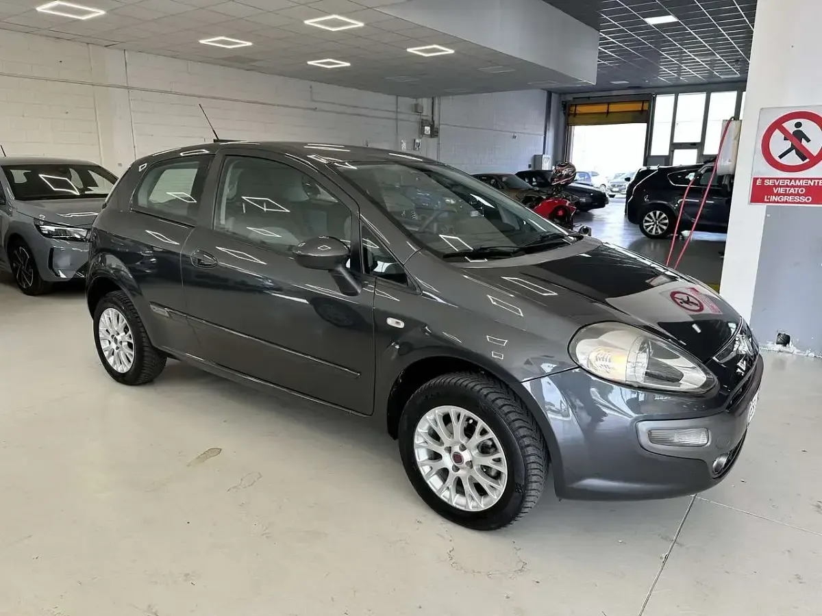 Usata Fiat Punto Evo Active 69 CV (50 kW) 2010 Grigio Utilitaria
